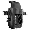 Ventilator auto pentru scaun Techone® Fan Master, 3 viteze, alimentare bricheta, telecomanda pe fir, cablu 1.8m, negru